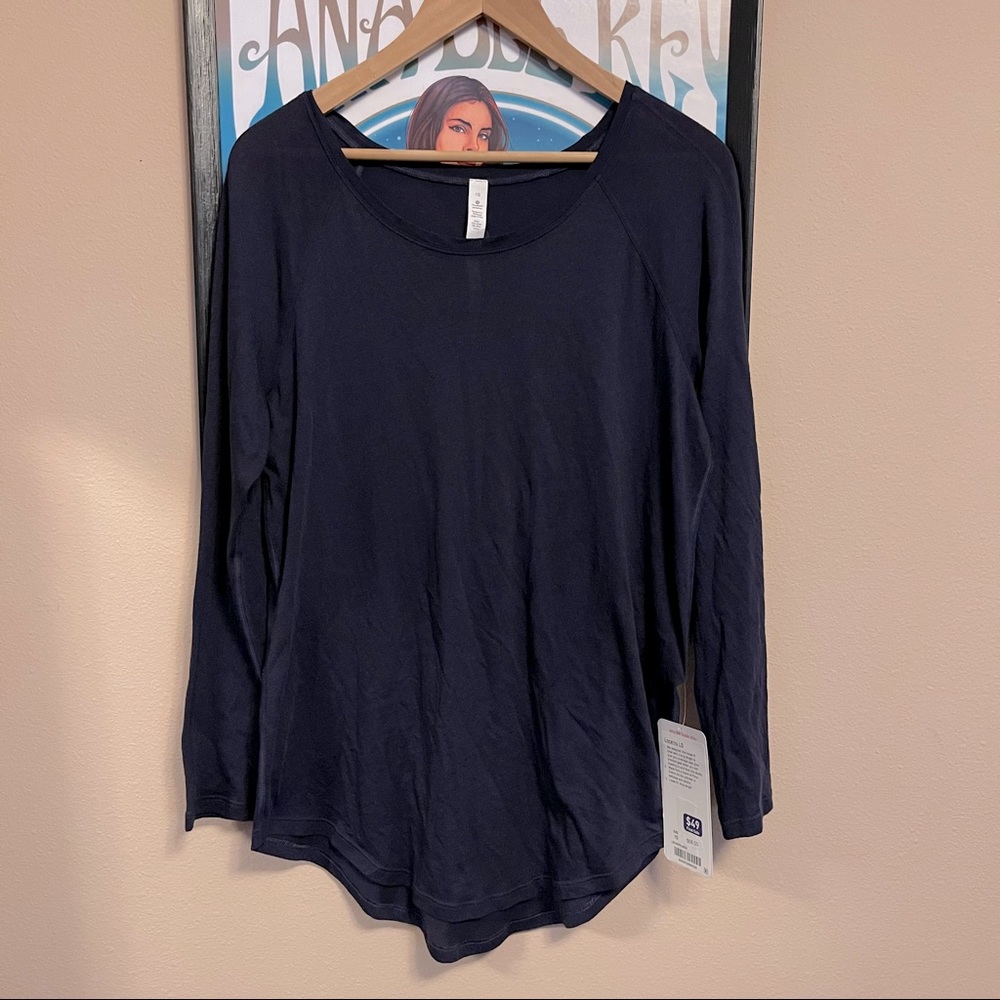 Navy Lululemon Comfy Locarno Long Sleeve